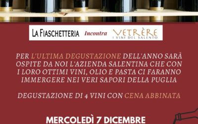 Serata Degustazione Vetrere 07/12/2022